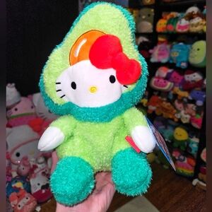 NWT Hello Kitty In Avacado Bumbumz By Russ 7.5 Sanrio Bumz